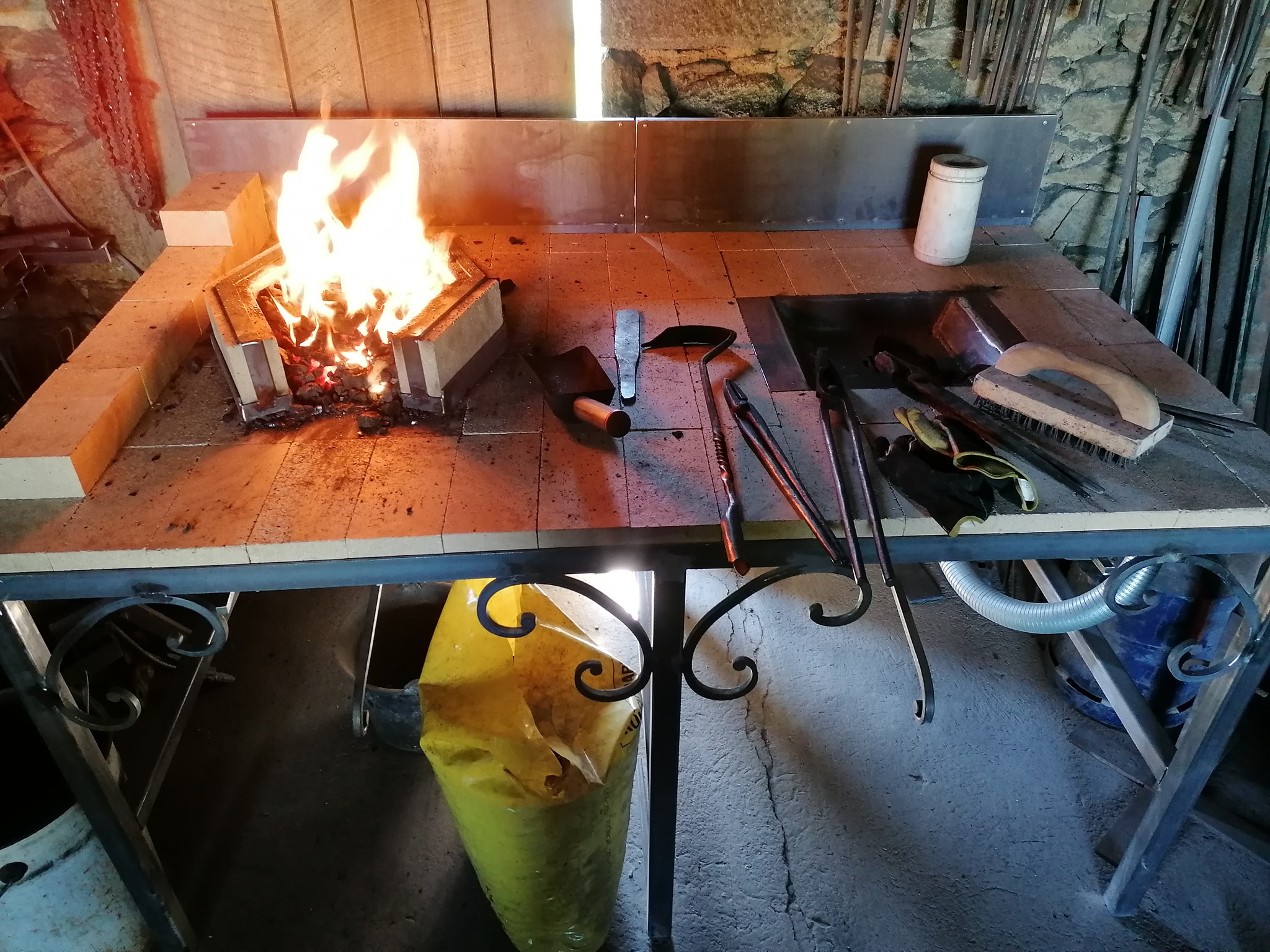 Damien Richard, forgeron coutelier